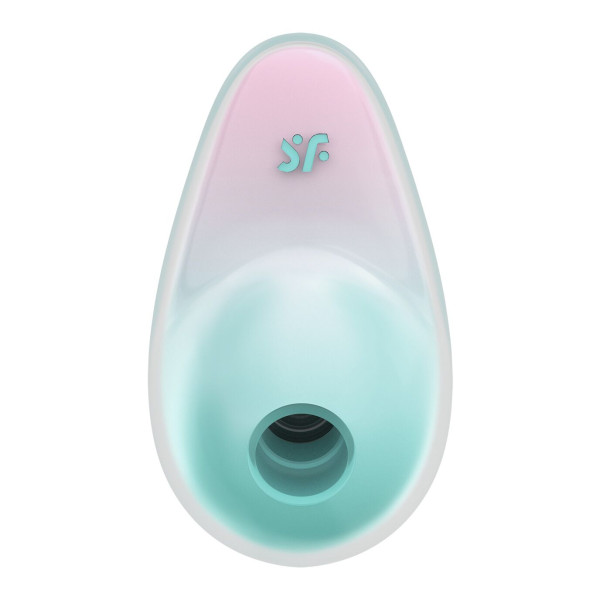 Вакуумный стимулятор с вибрацией Satisfyer Pixie Dust Mint/Pink, Satisfyer (Германия) - IntimLand