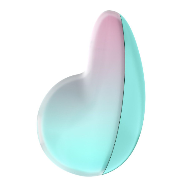 Вакуумный стимулятор с вибрацией Satisfyer Pixie Dust Mint/Pink, Satisfyer (Германия) - IntimLand