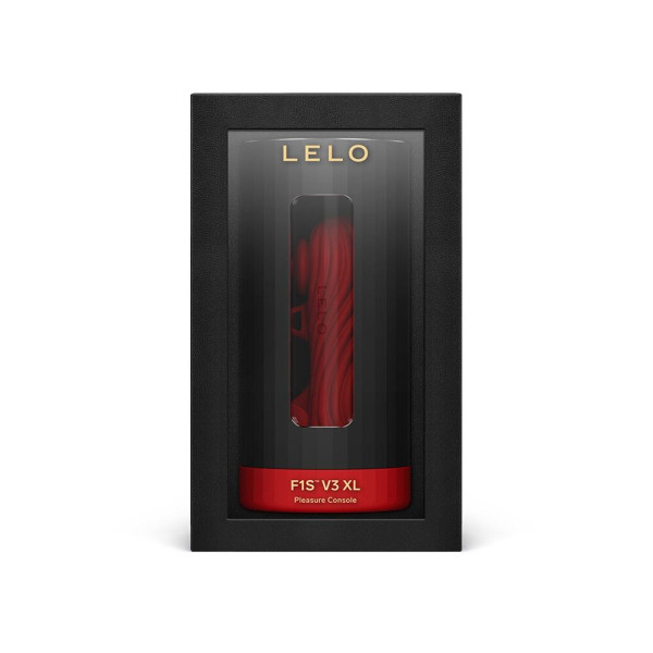 Смарт-мастурбатор LELO F1S V3 XL Red, увеличенный, 2 мотора, 8 режимов, стимуляция звуковыми волнами, Lelo (Швеція) - IntimLand