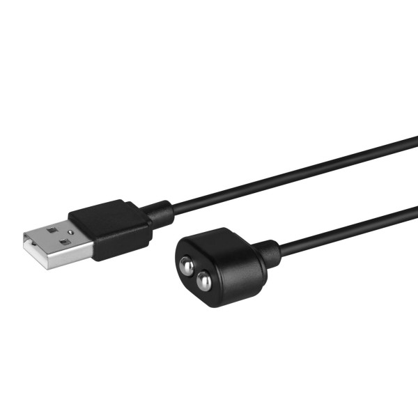 Зарядка (запасной кабель) для игрушек Satisfyer USB charging cable Black, Satisfyer (Германия) - IntimLand