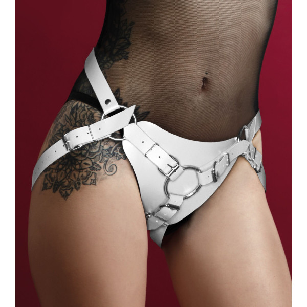 Трусы для страпона Feral Feelings Strap-on Harness White, white, Feral Feelings (Украина) - IntimLand
