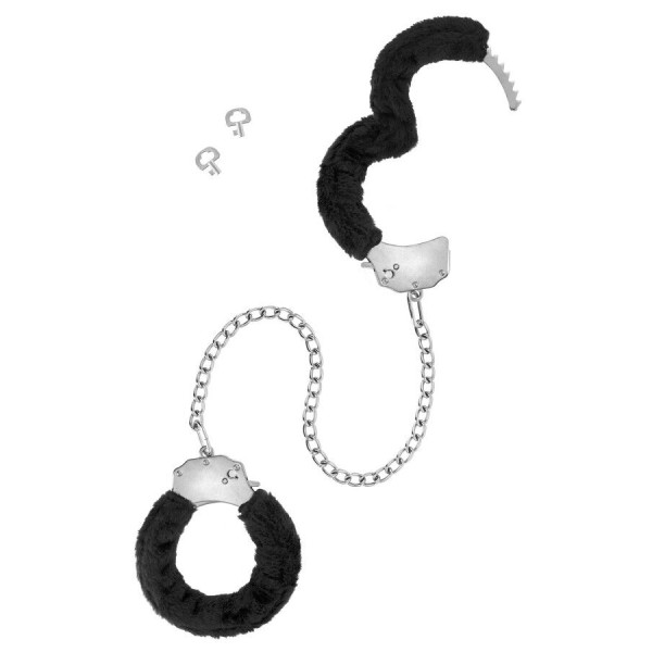 Поножи Fetish Tentation Adjustable metal and fur ankle cuffs, Fetish Tentation (Франція) - IntimLand