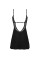 Сорочка Obsessive Bellastia chemise & thong M/L, Obsessive (Польща) - IntimLand