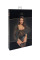 Боди Noir Handmade F296 Psyche bodysuit of lace and wetlook - L, Noir Handmade (Польща) - IntimLand