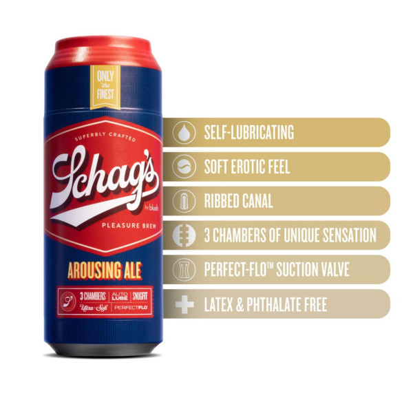 Мастурбатор Schag’s by Blush - Arousing Ale Masturbator - Frosted, Blush - IntimLand