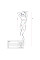 Бодистокинг Passion BS027 white, платье-сетка на бретелях, очень откровенное, Passion (Польша) - IntimLand