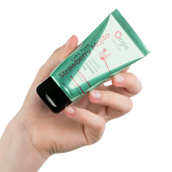 Лубрикант на водной основе Orgie - Lube Tube Strawberry Mojito (50 мл), Orgie - IntimLand