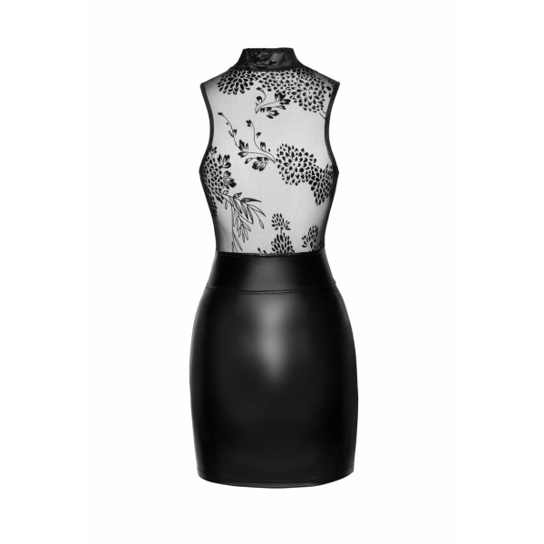 Платье Noir Handmade F241 Short dress with powerwetlook skirt and tulle top - XXL, Noir Handmade (Польща) - IntimLand