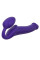 Безремневой страпон Strap-On-Me Violet L, полностью регулируемый, диаметр 3,7см, Strap-On-Me (Франция) - IntimLand