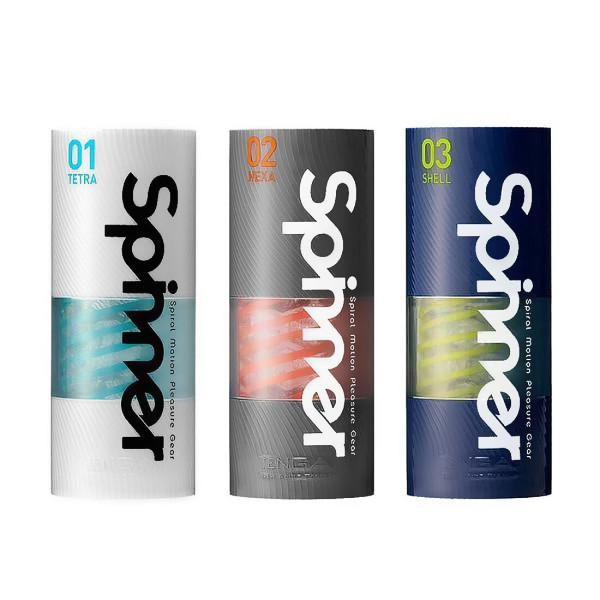 Мастурбатор Tenga Spinner 01 Tetra с упругой стимулирующей спиралью внутри, нежная спираль, Tenga (Япония) - IntimLand