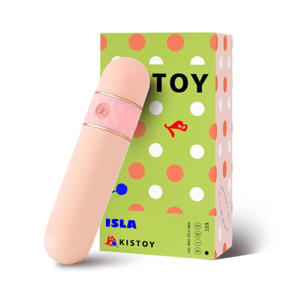 Вакуумный вибратор KISTOY ISLA Pink, KISSTOY (Китай) - IntimLand