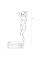 Бодистокинг Passion BS011 white, комбинезон, имитация чулок и пояса, Passion (Польша) - IntimLand