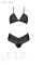 Комплект Passion KERRIA BIKINI black, L/XL, бралетт и трусики-бикини, Passion (Польша) - IntimLand