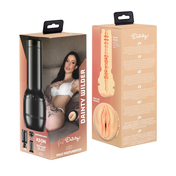 Мастурбатор Kiiroo Feel Dainty Wilder PBC совместим с PowerBlow и Keon, Kiiroo (Нідерланди) - IntimLand