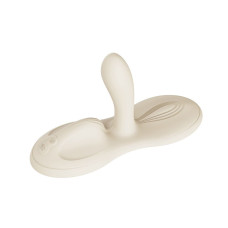 Sit-on-top смарт-вибратор Zalo – Flora Smart Vibrating Pad Ivory White, 9 моторов
