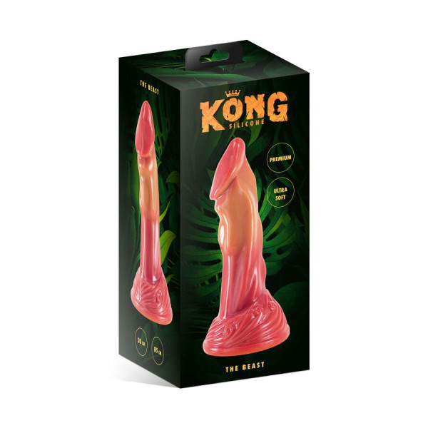 Фэнтезийный фаллоимитатор Kong Silicone The Beast, Kong Silicone - IntimLand