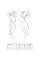 Боди с очень глубоким декольте Passion DARYL BODY S/M, black, Passion (Польша) - IntimLand