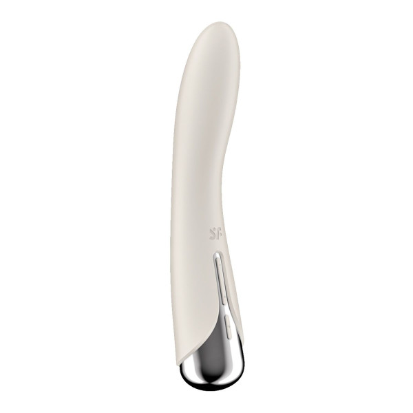 Вибратор точки G с вращением Satisfyer Spinning Vibe 1 Beige, 2 мотора, Satisfyer (Германия) - IntimLand