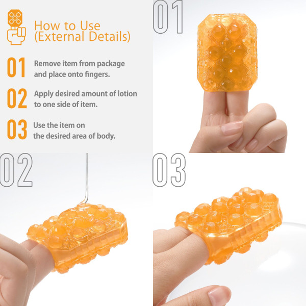 Стимулятор для эрогенных зон Tenga UNI Diamond, Tenga (Япония) - IntimLand