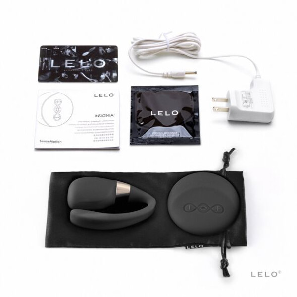 Вибратор для пар LELO Tiani 3 Black, 2 мотора, пульт ДУ, Lelo - IntimLand