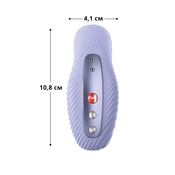 Накладной вибратор Fun Factory LAYA III soft violet, эффект постукивания пальцем, Fun Factory (Германия) - IntimLand