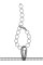 Комбинезон Noir Handmade F298 Libido Deep-V catsuit with collar and pearl chain - L, Noir Handmade (Польща) - IntimLand