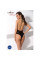 Боди с очень глубоким декольте Passion DARYL BODY S/M, black, Passion (Польша) - IntimLand