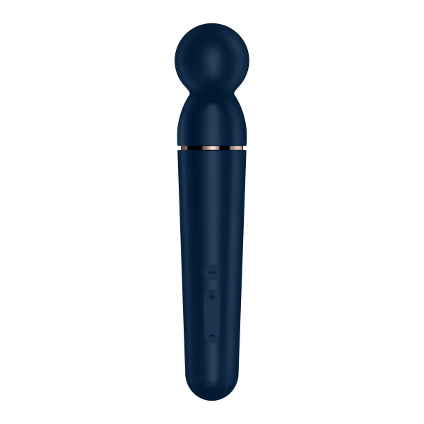 Вибромассажер Satisfyer Planet Wand-er Blue/Rosegold, очень мощный, беспроводной, Satisfyer (Германия) - IntimLand