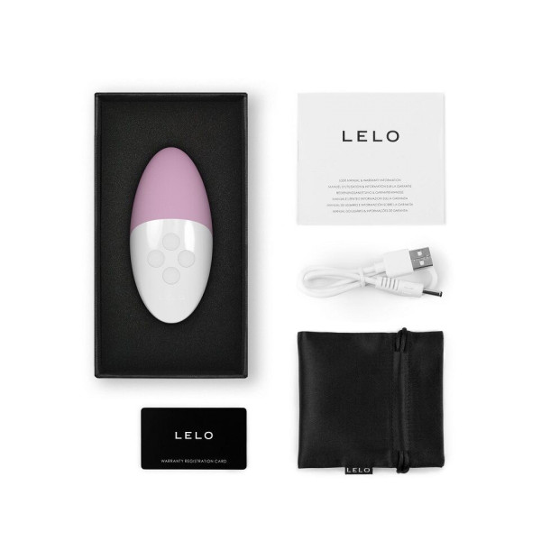 Музыкальный вибратор для клитора LELO SIRI 3 Soft Pink, вибрации в ритме звуков без смартфона, Lelo - IntimLand