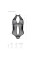 Сетчатое боди с кружевом на груди Passion SATARA BODY XXL/XXXL black, Passion (Польша) - IntimLand