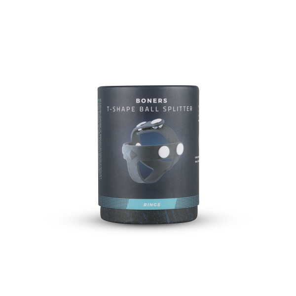 Эрекционное кольцо Boners T-shape Ball Splitter, Boners - IntimLand