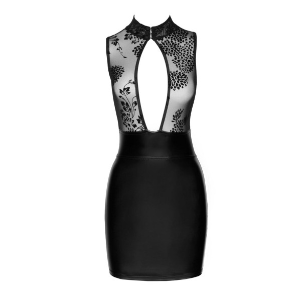 Сукня Noir Handmade F241 Short dress with powerwetlook skirt and tulle top - M