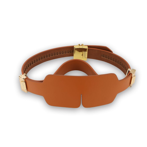 БДСМ-набор LOCKINK Teasing & Impact-Play Brown Set, LOCKINK - IntimLand
