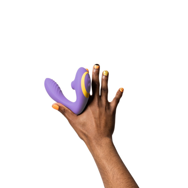 Вакуумный вибратор Romp Reverb Lilac, вагинально-клиторальный, Romp (Германия) - IntimLand