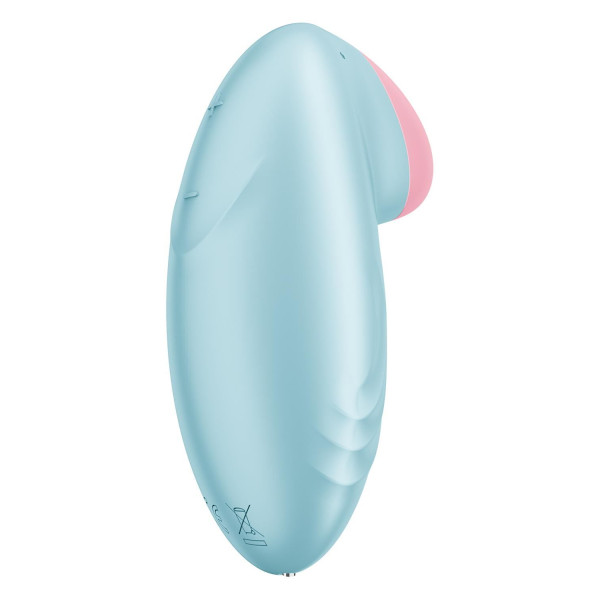 Смарт-вибратор для клитора Satisfyer Tropical Tip Light Blue, Satisfyer (Германия) - IntimLand
