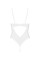 Боди з доступом Obsessive Alissium crotchless teddy, XS/S, лиф с мягкой чашкой, высокие трусики, Obsessive (Польща) - IntimLand