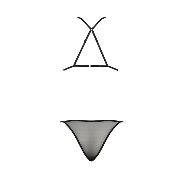 Ажурное боди Passion AZALIA BODY L/XL, black, Passion (Польша) - IntimLand