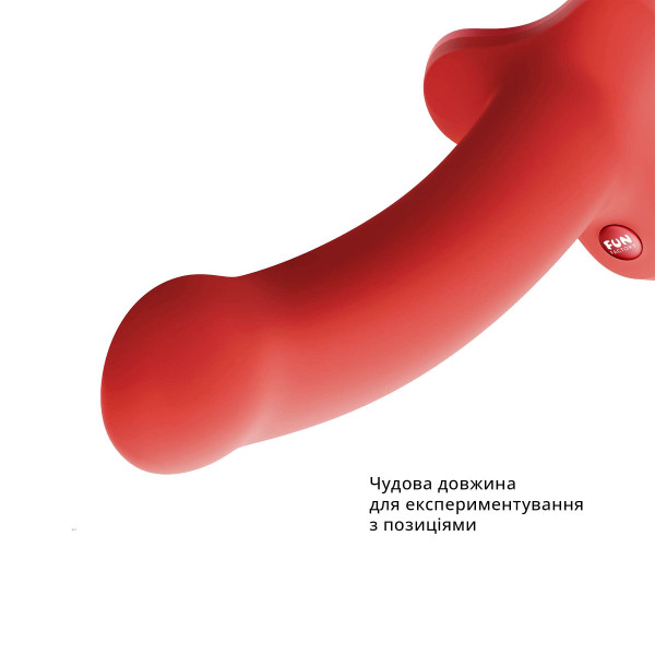 Фаллоимитатор Fun Factory MAGNUM, оранжевый, очень гибкий, длина 18,3 см, диаметр 3,7 см, Fun Factory (Германия) - IntimLand